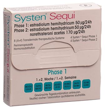 Systen® Sequi 8 transdermal patches